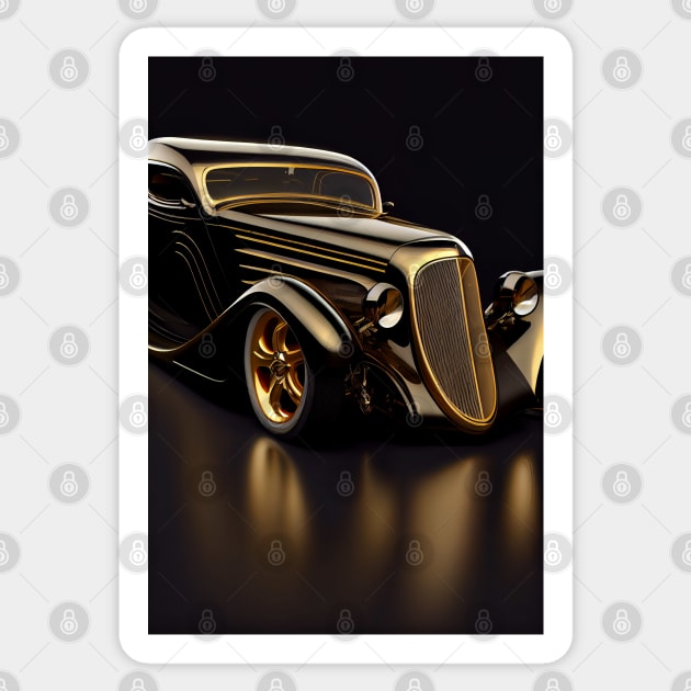 Hot Rod #16 Sticker by MarkColeImaging